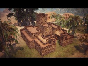 how to build a Starter Base two versions Conan Exiles Age of Sorcery
