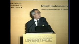 Urban Age Mumbai'07: #29 Nicholas Stern Climate Change, Risk and Urbanisation