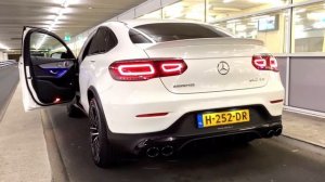 2020 Mercedes-benz GLC AMG Coupe - Night Review Drive Interior Sound / 2020 Мерседес - ночной обзор