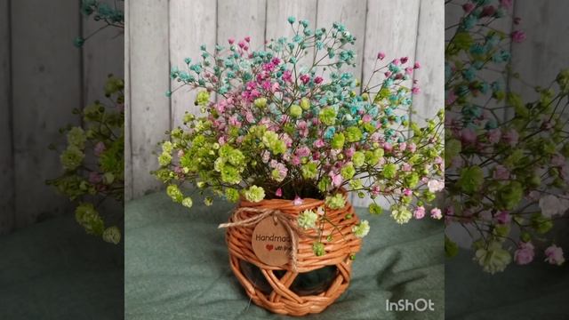 Презентация плетёных изделий из бумажной лозы