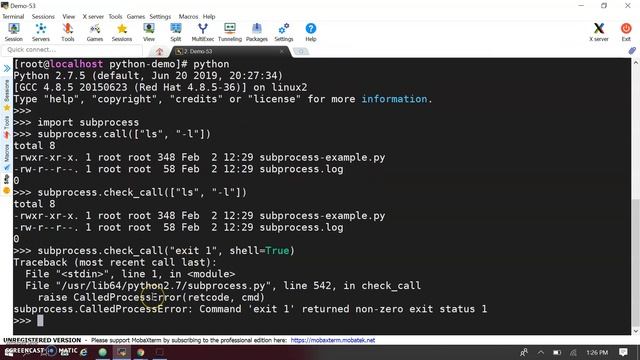 Python Tutorial: Calling External Commands Using the Subprocess Module