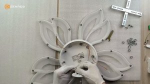 ASTRA 120W 5F 2022-2023г. Сборка светодиодной люстры от Estares.
