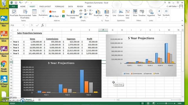 Creating Graph Images using Excel and Paint смотреть онлайн