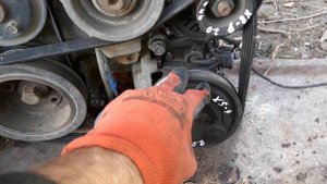 Mazda Xedos 9 навесное двигателя KF(часть1)