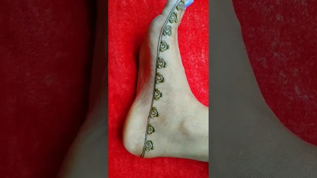 ?Leg mehendi designs? l Feet mehendi #shorts #youtubeshorts #trending #viral