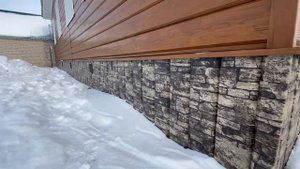 Обшивка металлическим сайдингом Евробрус цвет 3D голд (ral 212)