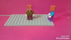 распаковка китайское лего майнкрафт