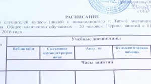 Трудоустройство людей с ограниченными возможностями посредством дистанционного обучения на дому