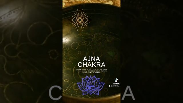 Third Eye Chakra I Ajna Chakra Tibetan Singing Bowls