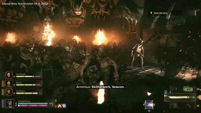 Смотрим бету Warhammer 40,000: Darktide #8. смотреть онлайн