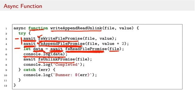 Async JS - Async/Await