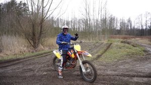 #12 кросс эндуро, прыжки и езда сидя