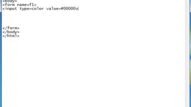 HTML 5 Input Type - Advance Options смотреть онлайн