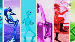 Цветной танцевальный Челлендж DAME TU COSITA vs Плохой Санта - Me Kemaste vs Мишка Гумми Бер2 минуты