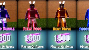 Blox Fruits All Aura Colors | Haki