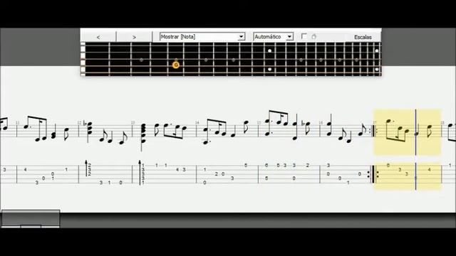 Payssanos ( Spanish Greensleeves ) - Santiago de Murcia ( 1732 ) - Baroque Guitar Tab смотреть онлайн