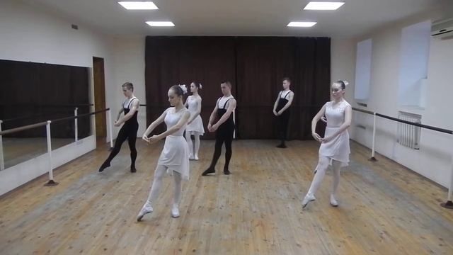 Классический танец - поклон, станок (часть 3)