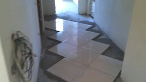 Укладка плитки по диагонали