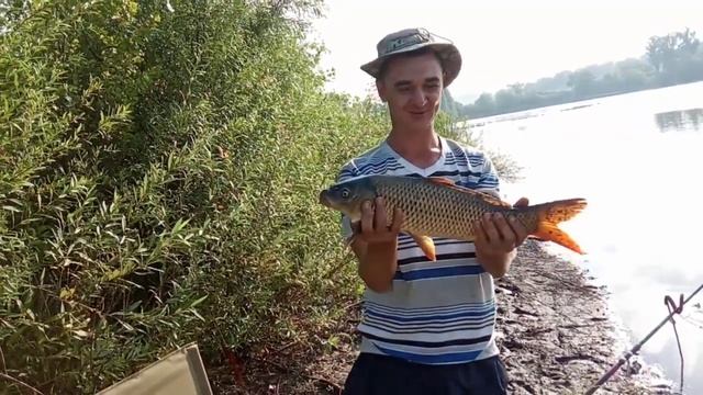 Отличная рыбалка на водоеме с.Александрополь  Луганской области