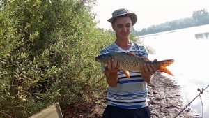 Отличная рыбалка на водоеме с.Александрополь  Луганской области