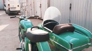 Реставрация мотоцикла ИЖ Юпитер.  Восстановленный ИЖ.