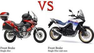 Honda XL 700 Transalp vs Honda XL 750 Transalp Test specification comparison
