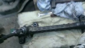 Решение проблем, со стуком в рулевой рейки. Toyota Corolla 120