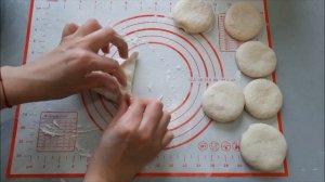 Треугольники или Эчпочмак-Татарское национальное блюдо.Пирожок с мясом и картошкой.Блюда на ИФТАР.