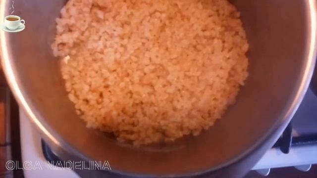 вкусно,быстро и полезно__БУЛГУР__с зеленым ГОРОШКОМ