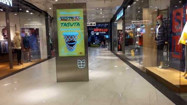 Ülemiste shopping center today 18:50 Торговый центр Юлемисте сегодня