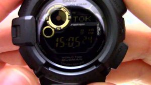 Часы Casio G-SHOCK G-9300GB-1D - Инструкция, как настроить от PresidentWatches.Ru