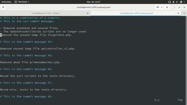 HOWTO Git Rebase For a Cleaner World смотреть онлайн