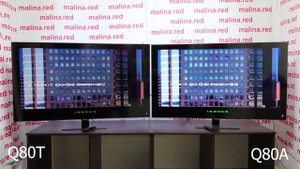 Обзор новинки 2021 года телевизор Samsung QE-55Q80A и сравнение с моделью 2020 года QE-55Q80T / Q80