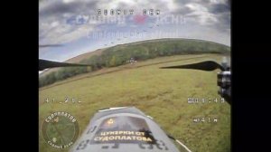 Удар FPV дроном ВТ-40 по гаубице ВСУ/Strike at the AFU howitzer by VT-40 FPV drone