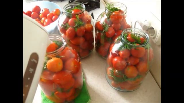 Хоть 100 банок закрою все улетают Маринованные помидоры смотреть онлайн