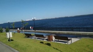 Прогулка по новейшей набережной города Саратова