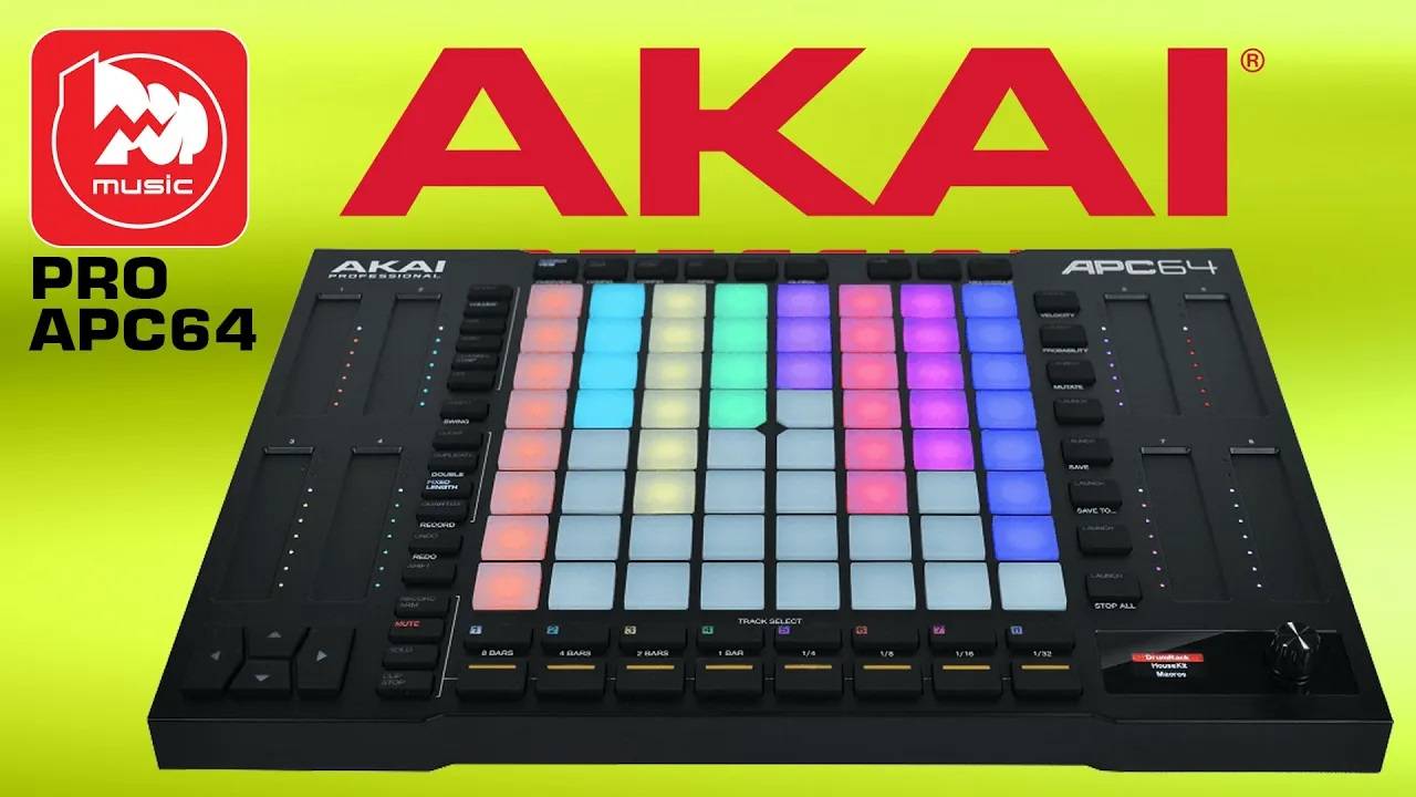 Ableton Live контроллер AKAI Pro APC64