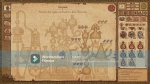 Зельевар-ПРОДВИГАЕМСЯ ДО ФИЛОСОВСКОГО КАМНЯ купил ВАРАЧНУЮ СТОЙКУ В ИГРЕ      Potion Craft