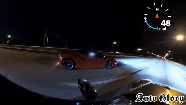 2018 Ferrari 488 GTB vs 2014 Nissan GT-R Bolt Ons 93 смотреть онлайн