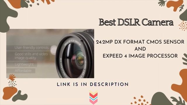 Best DSLR Camera Nikon D3400 In Cheap Price