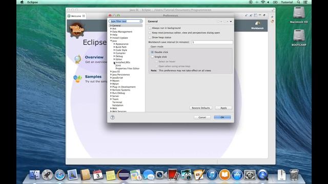 Eclipse - Installation (Mac) смотреть онлайн