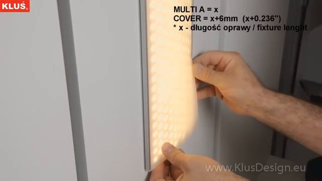 Алюминиевый профиль Klus Multi-A-2000-Anod [154x30mm, нижняя часть] Артикул: 39423