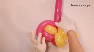 БАБОЧКА ИЗ длинных ШАРИКОВ как сделать Balloon Butterfly mariposa con globos