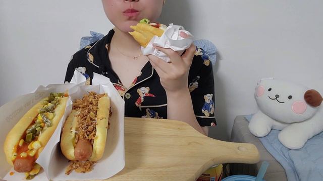 [먹방브이로그] 대전에 빵 사러 감...(성심당/디저트/빵/피자/핫도그)