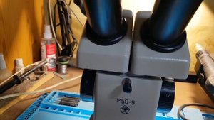 Микроскоп МБС 9 на штативе ONKRON G100