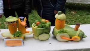 Поделка из овощей в детский сад. Подборка идей на конкурс.