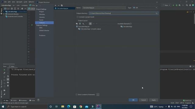 How To Create An Executable Jar File In Intellij ||  Create An Executable Java Application