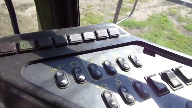 "КОЛХОЗ" 1 обзор комбайна ПАЛЕССЕ GS812