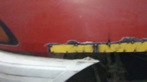 Mazda 323 f bg - ремонт задней арки