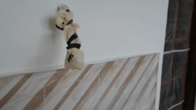 Подготовка под венецианку. Латексная краска с минимальной шагренью. смотреть онлайн